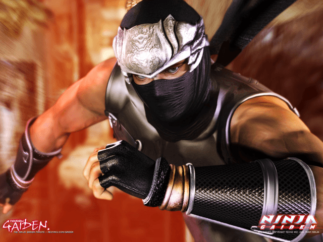Ninja Gaiden title screen for Xbox